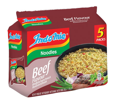 5 PACK IndoMie Rundvlees
