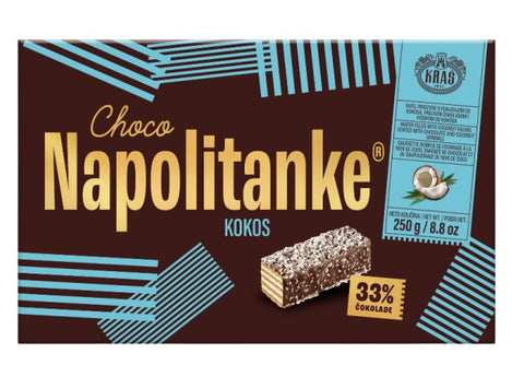 KOKOS Choco napolitanke 250g - wafels