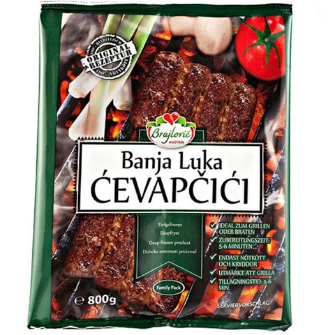 Cevapcici Banjaluka 800g BRAJLOVIC