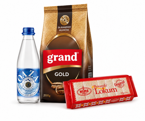 Gerechten: Domaca Kafa – traditionele Balkan koffie met lokum