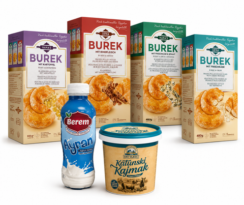 Gerechten: Balkan Burek Mixbox – vlees, kaas, spinazie en aardappel