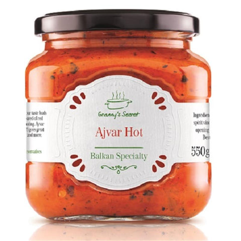 Granny's Secret Spicy Ajvar 550g