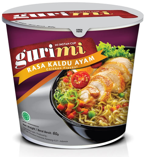 Gurimi cup noedelsoep met kip-uiensmaak 60 g