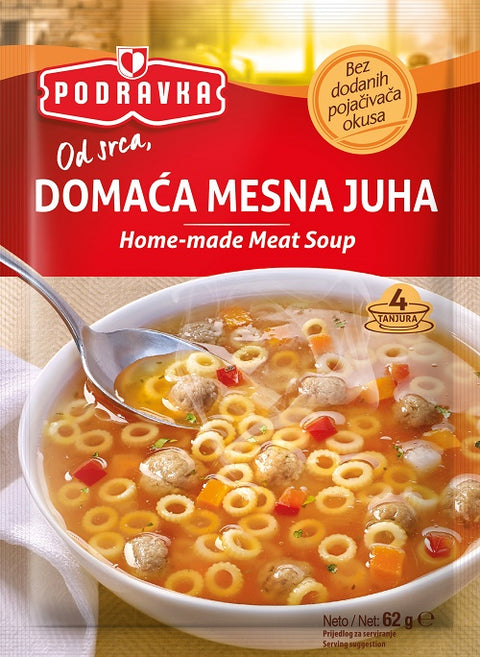 Podravka meat soup 62 g
