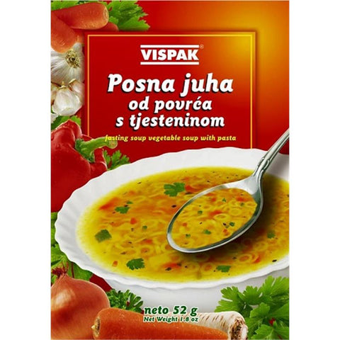 Dried vegetable soup with noodles 52 g
