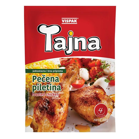 Vispak tajna geroosterde kip 40 g