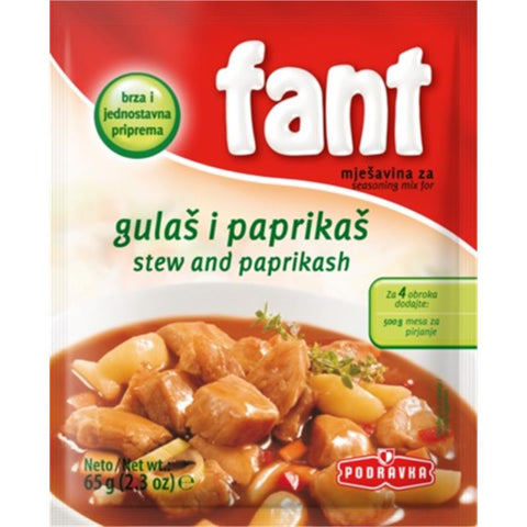 Podravka Fant Goulash and Paprika 65 g