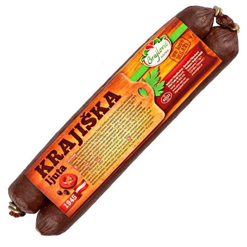 Brajlovic spicy beef smoked sausage 300g
