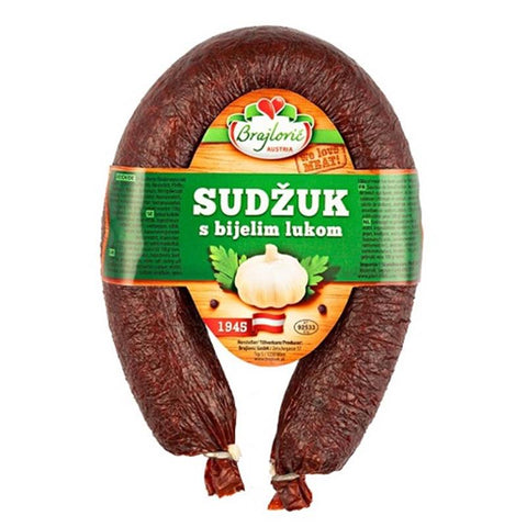 Sudzuk met knoflook 300g Brajlovic