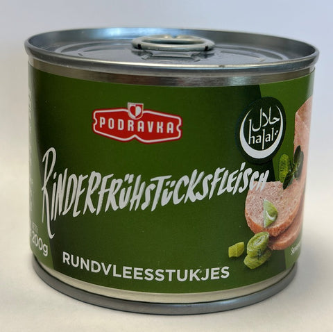 Podravka corned beef halal 200 g