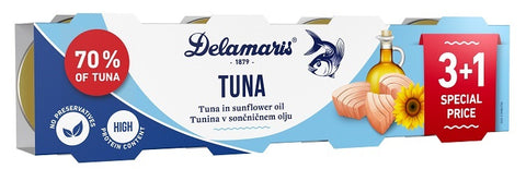Delamaris Tonijn-Steak 4x80g