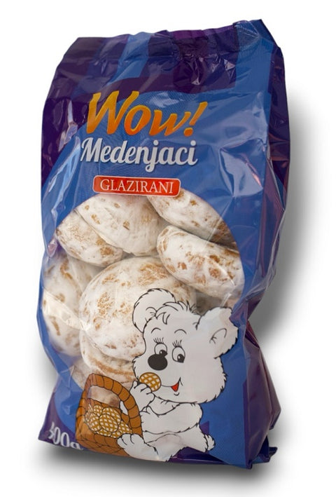 WOW Medenjaci met glazuur  400g