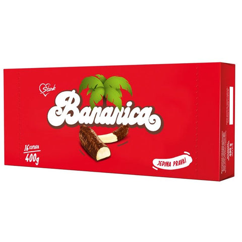 Stark chocolate-covered foam bananas 400 g