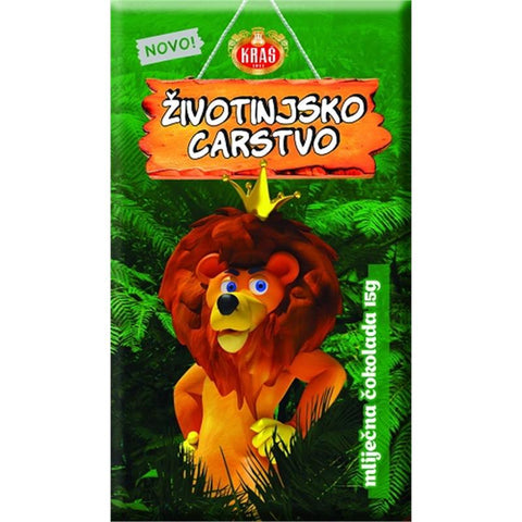 Kinderen dierenchocolade 40 x 15g (hele doos)