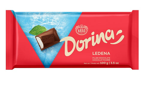 Dorina chocolade met ijs vulling  100g