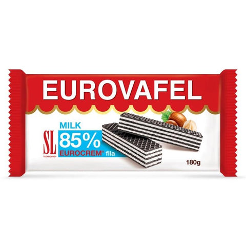 Eurodessert donkere wafel met eurocrem vulling 150 g Swisslion