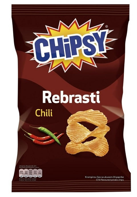 Marbo Chips Ribbed Chili 140 g