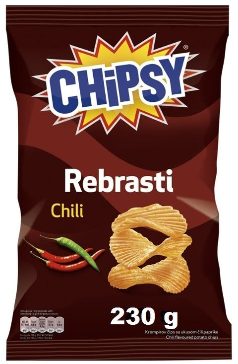 CHIPSY X cut CHILI 210g