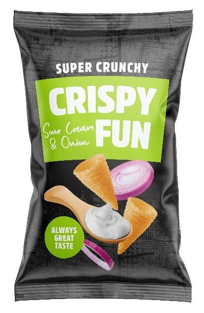 Crispy Fun Sour Cream and Onion 50g