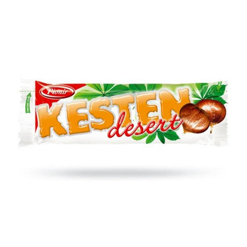 Met chocolade bedekte kastanjereep 24 x 30g (hele doos) Pionir