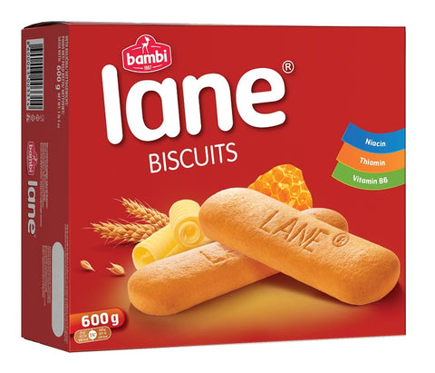 Bambi Lane Biscuits 600 g