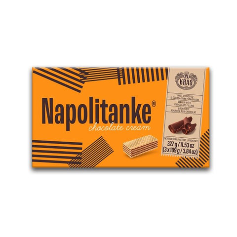 Kras Napolitanke wafer with chocolate cream filling 327 g
