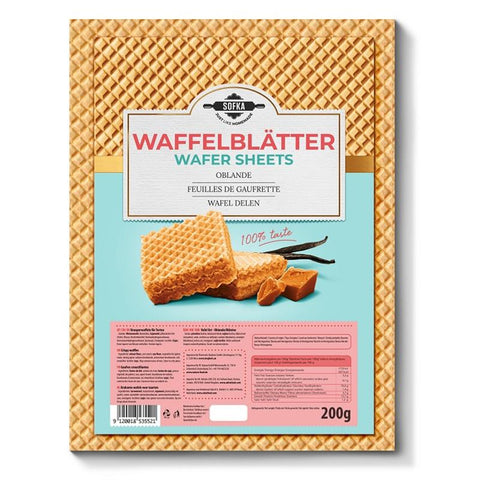 Sofka wafelbladeren 200 g