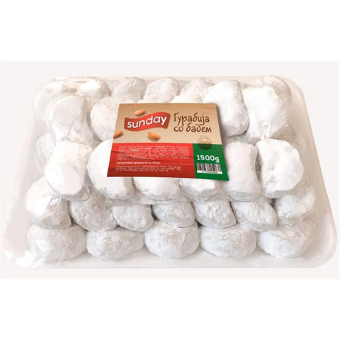 1,5 kg SUNDAY GURABIJA koekje met amandelen