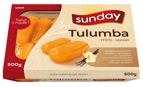 Sunday tulumba mini pastry in syrup 500 g