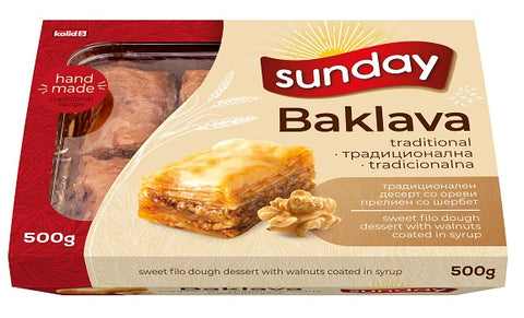 Sunday traditional baklava walnoot 500 g