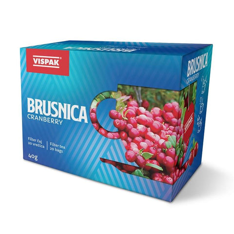 Cranberry thee 40g, VISPAK