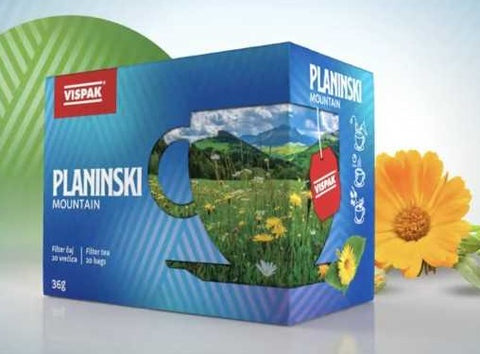 Bergkruidenthee 36 g VISPAK