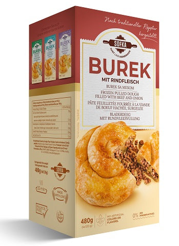 Sofka burek rundvlees 480g