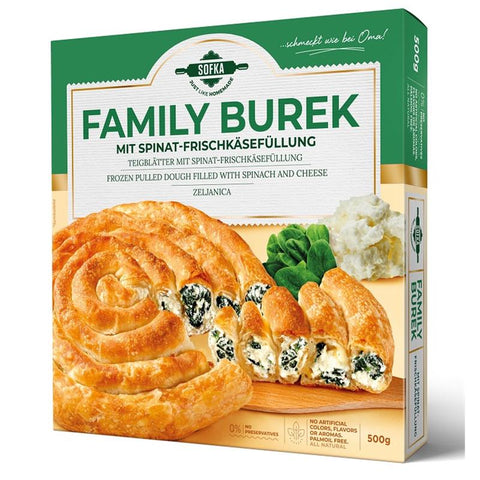 SOFKA FAMILY BUREK met spinazie  500g