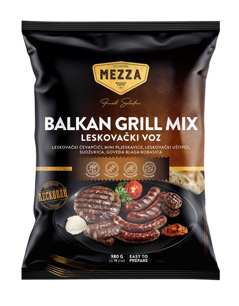 MEZZA Balkan grill mix Leskovac 980g