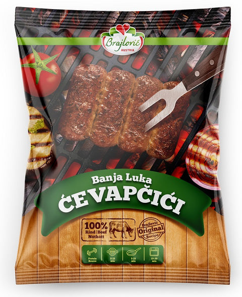 Cevapcici  Banjaluka 800g BRAJLOVIC