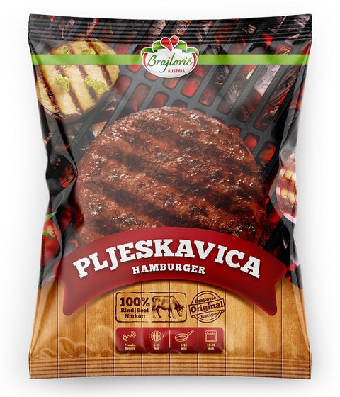 Brajlovic hamburger 800 g
